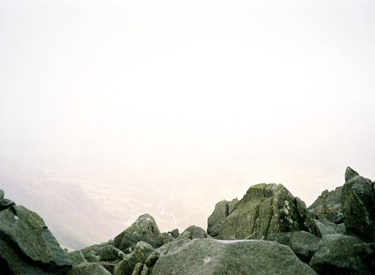 The summit of Bowfell