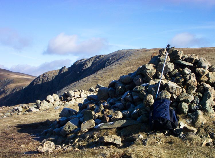 The Knott summit with Rampsgill Head behind