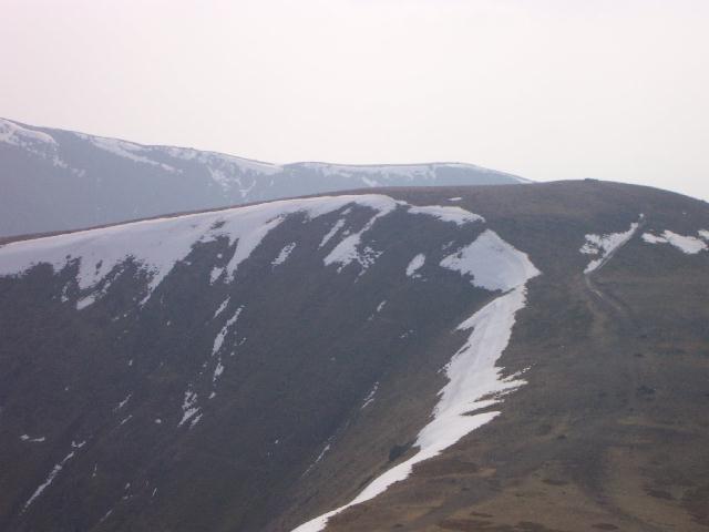 White Side from the southern end of Raise's summit