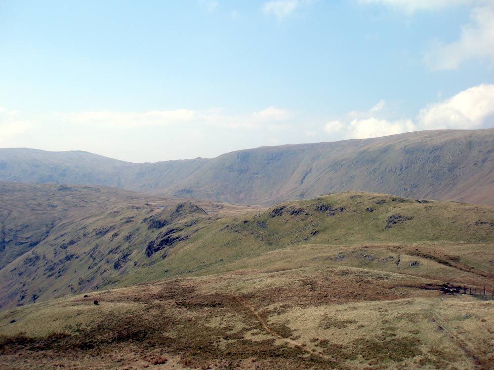 Looking towards Greenup Edge from Steel Fell