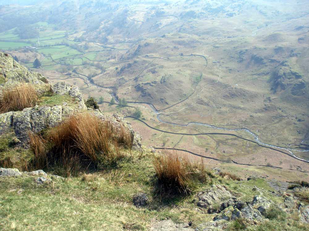 Looking down into Far Easdale from Gibson Knott