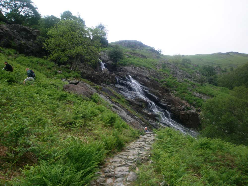 The path along Sourmilk Gill
