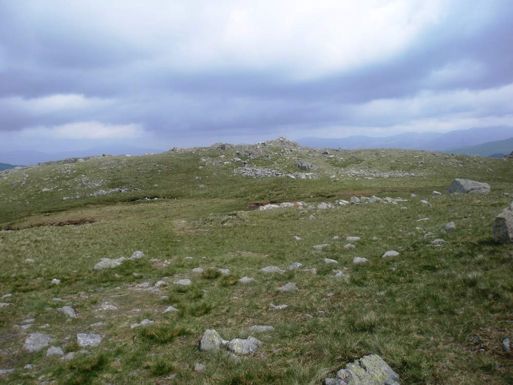 Approaching Base Brown's summit