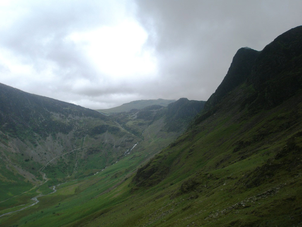 Warnscale Beck with Grey Knotts in the distance