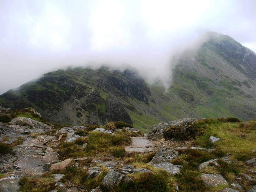 Towards High Crag from the path to Haystacks