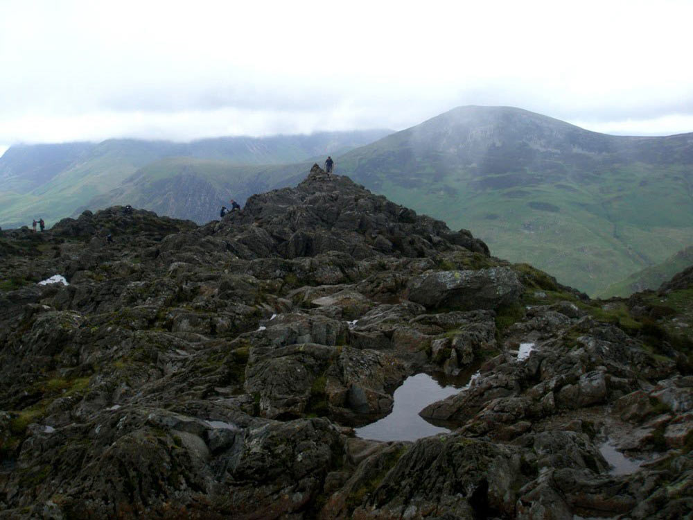 Robinson from Haystacks' summit