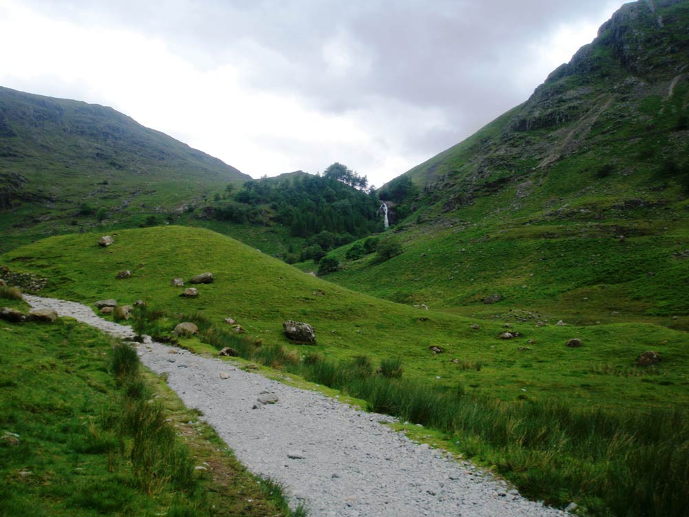 Taylorgill from the path towards Stockley Bridge